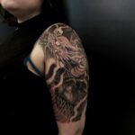 dark dragon tattoo