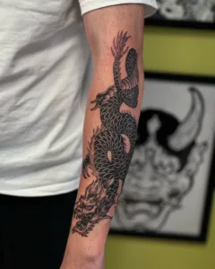 small dragon tattoo