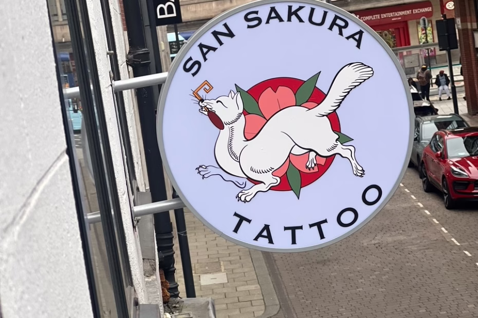 San Sakura Tattoo location