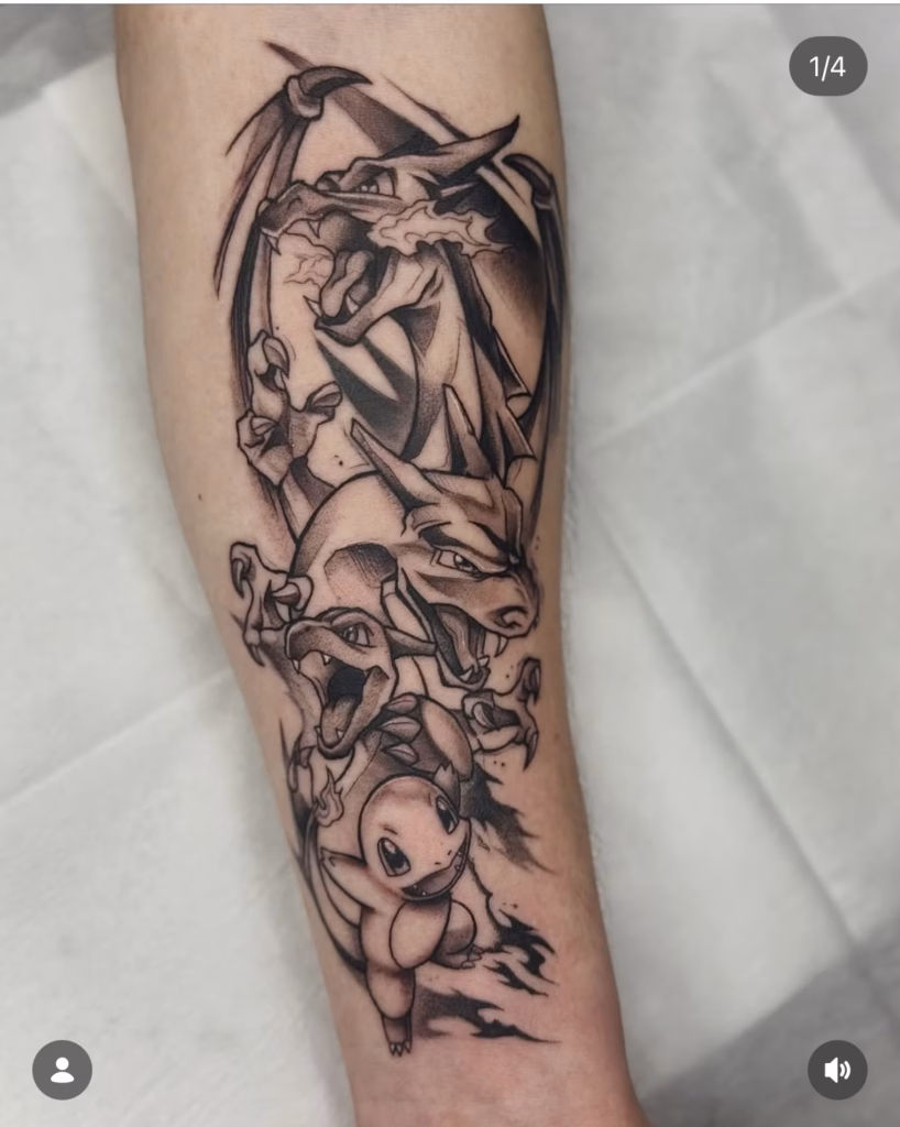 Pokemon tattoo